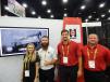 (L-R): Housby Auctions of Des Moines, Iowa, had a great team on hand at ICUEE with Madison Kasper, graphic design; Josh Carrington, national account executive; Brennan Davey, account manager; and Len Brester, senior appraiser.