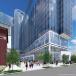  A rendering of the completed Coda at Tech Square.
(Portman & Associates rendering)