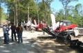 Manufacturers came out in droves for this event and transformed the woods of Monterey, Tenn., into a trade show-style demo area.