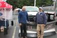 Chris Henry (L) and Paul Bettencourt, both of Stoneham Motor Co., located in Stoneham, Mass. 