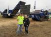 Sean McIver and Sue Vita, AGGCORP Equipment Systems, showcased the dealership’s lines, including Peterson, Edge, Telestack and Powerscreen at the show.
 