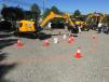 The contractors liked the smooth operation of the JCB 55Z-1 during the operator contest.