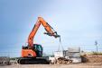 Doosan Construction Equipment will display a DX140LCR-5 reduced-tail-swing crawler excavator in its booth – C5887 – in the Central Hall at the Las Vegas Convention Center during the annual World of Concrete in Las Vegas, Jan. 23 – 26, 2018. 
