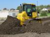 Customers operate this Komatsu D51 PXi dozer equipped with intelligent machine control. 
