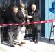 Jeffry Weller, COO and executive vice president of Kirby-Smith, Tim Yauilla, Kirby-Smith’s Kansas City operations manager and Del Keffer, vice president of sales of Kirby-Smith, cut the ribbon during the event. 
