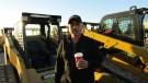Jose Bidil, owner of Bidil Farms in Modesto, Calif., grows almonds and walnuts. Bidil is hoping to purchase a loader like this 2011 Cat 2-speed multi-terrain loader to help with harvesting.
 