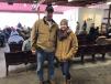 Keith Davenport, Davenport Inc. in Plymouth, N.C., was fortunate to have his daughter, Megan, accompany him at the auction.  
