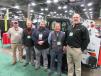 (L-R): A full contingent of Bobcat Enterprises representatives, including Bud Pack, Bobcat Company district manager; Buzz Helser; Lenny Garrard, Bobcat Enterprises’ Doosan territory manager; Marty Grace; and Tim Cannon were on hand to discuss the dealership’s lineup of landscape and nursery equipment.
 