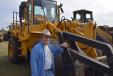 Greg Glass of Glass Machinery & Excavation, Jonesville, Va., was looking forward to bidding on this KCM 8020 loader.
