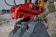 Kinshofer offers the X-Lock coupler, a safe and quick solution for exchanging excavator attachments on the job site. 