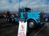 Peterbilt displayed its trucks at the 80th Annual Oregon Logging Conference.
