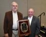 Bill Germany (L) and Dennis Andrews pose with the 2017 ACPA Lifetime Achievement award.