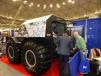 The Sherp all-terrain vehicle was a big draw at the show. 