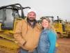 The husband and wife team of Mandy and Oscar Wesley Johnston Jr., both of JR & Sons Enterprises, Forsyth, Ga., headed north to the Joey Martin sale in search of some machine bargains.
