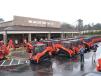 Despite the rain storms throughout the day, customers and prospects steadily streamed into the Mason Tractor facility on Buford Hwy. in Norcross, Ga.
