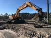 Thomas Simpson Construction Inc.’s Hyundai HX250 LC-9 hydraulic excavator. 
