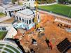ECA’s North Carolina office supplied Subsurface Construction with a BAUER BG 20 H premium line drilling rig and 880-millimeter casing to install a secant pile wall at a war memorial in Richmond, Va., in 2018. 