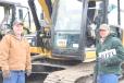 Mark Heatwole (L) and Dale Heatwole, owners of Old Dominion Excavating in Harrisonburg, Va., are looking to add some iron to their inventory.