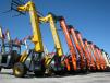 Lifts are available for rent from manufacturers such as JLG, Genie, Gehl, and others.