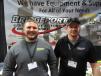 Bridgeport Equipment & Tool’s Bodie Grass (L) and Jeff Hartey spoke with attendees about their dealership’s broad range of equipment for sale and rent.