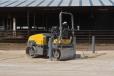 Atlas Copco (now Dynapac) compaction equipment is put to use on the RV stalls. 
