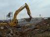 An excavator is in use at the MD 85/I-270 project.
(MDOT SHA photo)