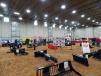 The “Sandbox Area” at the New Iron Expo featured many indoor displays. The area is used for trenching and underground boring and utility training for students at the 49ers Operators Union in Hinckley, Minn.

