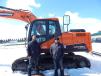 Theco Equipment is the Twin Cities’ newest Doosan dealer. Mike Gunderson (L) and Ric Williams, both of Theco Equipment.
