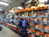Steve Hagen, Stihl technical specialist, Cottage Grove, Wis., was on hand to show the huge inventory and selection of Stihl products that Tri-State keeps on hand.  
 