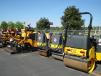 Paving machines for sale include Sakai and LeeBoy/Rosco products. 