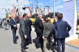 French dignitaries were on hand at Intermat to see Mecalac innovation in person. 