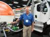 Pat Fuchs of Buyers Products Company was ready to discuss the company’s hydraulic anti-ice system.