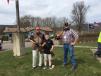 (L-R) Joe Rick, territory sales manager, and his son, Joseph Rick, are ready to enjoy some skeet shooting with Jordan Coats, sales coordinator. 
