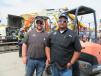 Eric Kohart (L) of Kohart Recycling and Fred Kohart of Powertrax Equipment Sales came in from Ohio in search of bargains.

