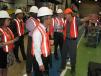 Tours of the facility were conducted by senior production managers. 