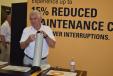 Herb Rowell of Ring Power presents on reducing maintenance costs at the Tampa event.  
