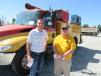 John E Dowden II (L) and Gary Green of JED Equipment were on hand for the auction.
 
