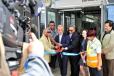 Mayor Rahm Emanuel and CTA President Dorval R. Carter Jr. opened the new Illinois Medical District (IMD) Blue Line station on Aug. 21 following a $23 million renovation and modernization project.
(Mayor Emanuel Facebook/Walter Mitchell photo)