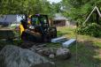 For the project, Northland JCB provided a JCB 270T compact track loader with bucket and fork attachments.
 