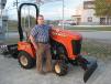 Dean Terry stands with this Ditch Witch RT30. 