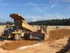 Site prep work proceeds for the 855,000-sq.-ft. Amazon fulfillment center in Bessemer, Ala. 