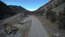 Crews are nearing the end of the U.S. 34 through the Big Thompson Canyon flood-recovery project.
(Colorado Department of Transportation photo)
 