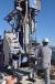 Samuel Thomas, drill operator from Reclamation’s Boise office, is drilling core samples.  