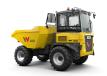 With Wacker Neuson’s new dual view dumpers, the operator always has full visibility ahead. When unloading, the operator looks in the direction of the skip, before driving, the operator swivels the seat and console so he is facing in the driving direction. 