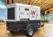 The G70 generator produces standby output of 63 kW/79 kVA and prime output of 58 kW/72 kVA. It is packaged in a medium cabinet for less weight on a single axle trailer.  