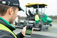 With WITOS Paving Docu, operators and site managers can now collect all the paver and paving data on the job site, scan in delivery notes and automatically send job-site reports at the end of the paving day. 
