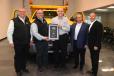Hosted at a brand-new Rush Enterprises-owned Custom Vehicle Solutions facility in Denton, Texas, the event brought executives from Navistar Inc., Rush Truck Centers, Team Fishel and Godwin Manufacturing, who bodied the truck, together to celebrate the occasion.  