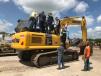Linder training program attendees receive comprehensive “hands on” training with machines such as a Komatsu PC 360LCi excavator, which is equipped with Intelligent Machine Control technology. 