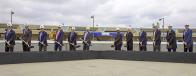  Civic, aviation, business and labor leaders officially break ground on the new $1.5 billion terminal at Kansas City International Airport.
(Clarkson Construction photo)
 