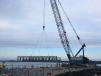 After less than a year of work, construction crews with Cianbro Corporation are on track to open a temporary drawbridge connecting two islands on Lake Champlain in Vermont.  